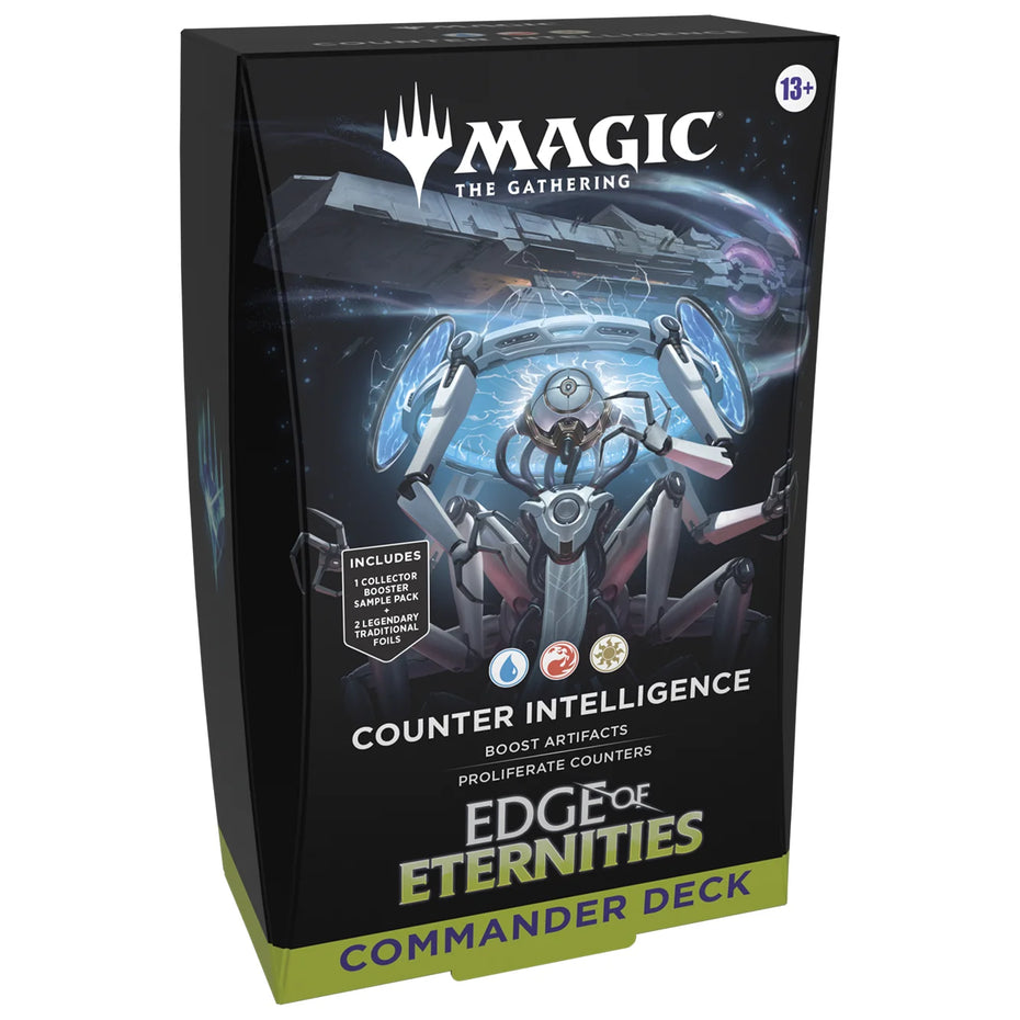 Magic Edge of Eternities Commander Decks EN Counter