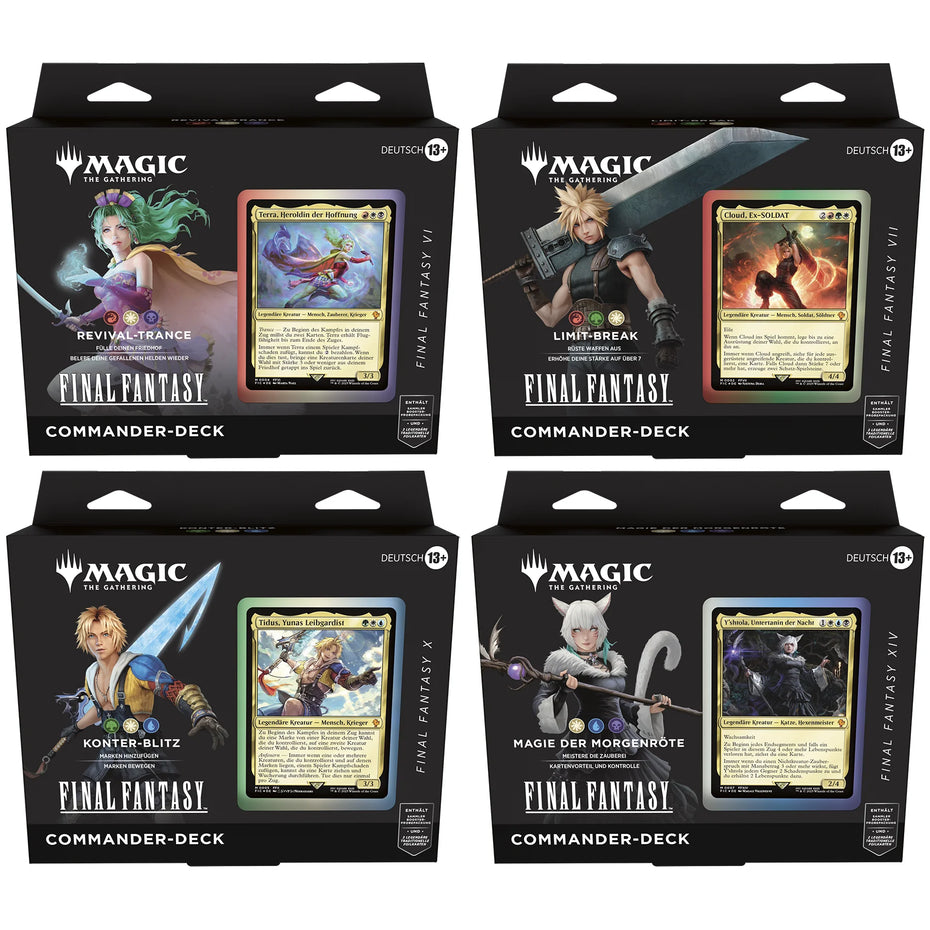 Magic - FINAL FANTASY - Commander-Deck - DE