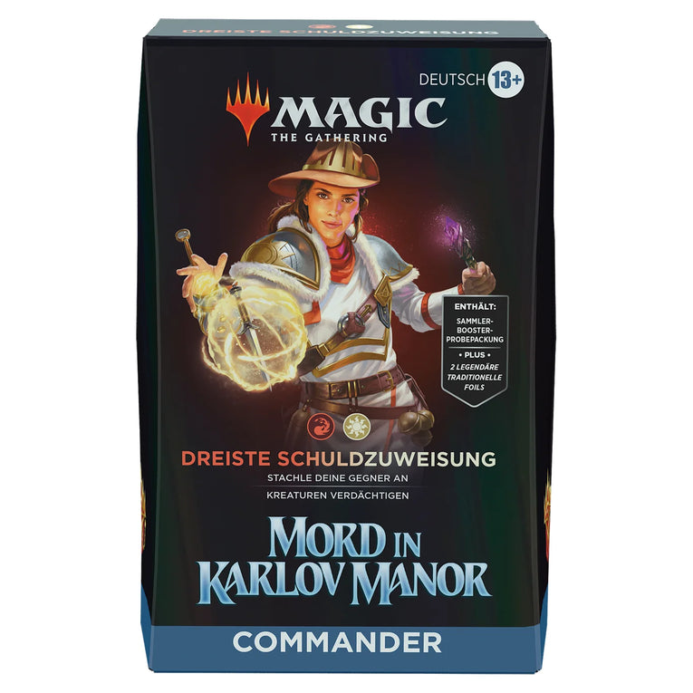 Magic Mord in Karlov Manor Commander Deck DE Dreiste