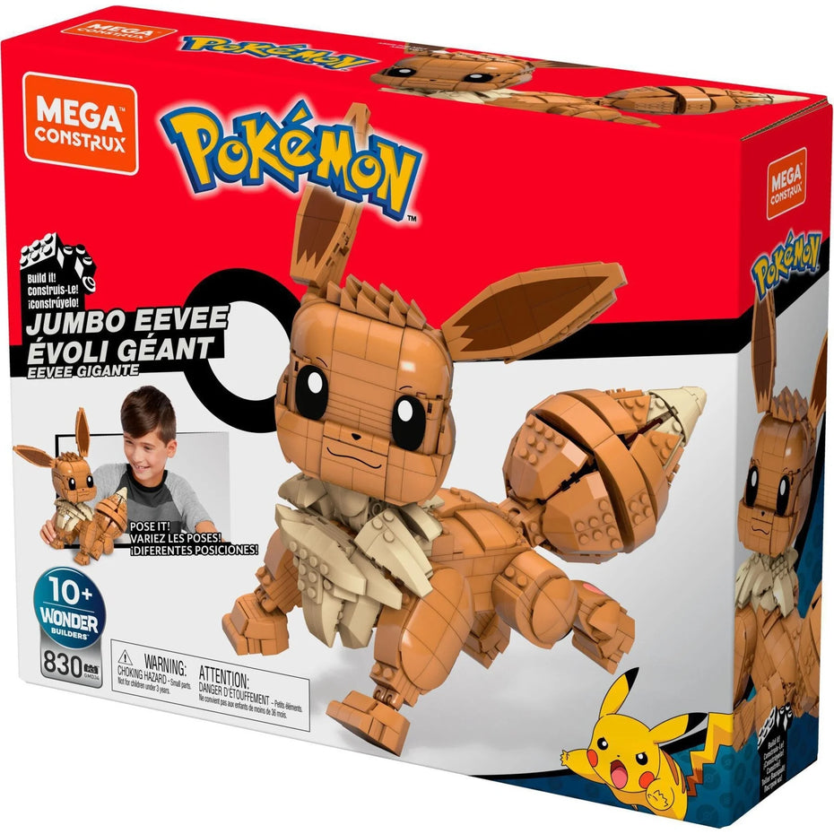 Mega Construx Pokemon Jumbo Evoli Merchandise