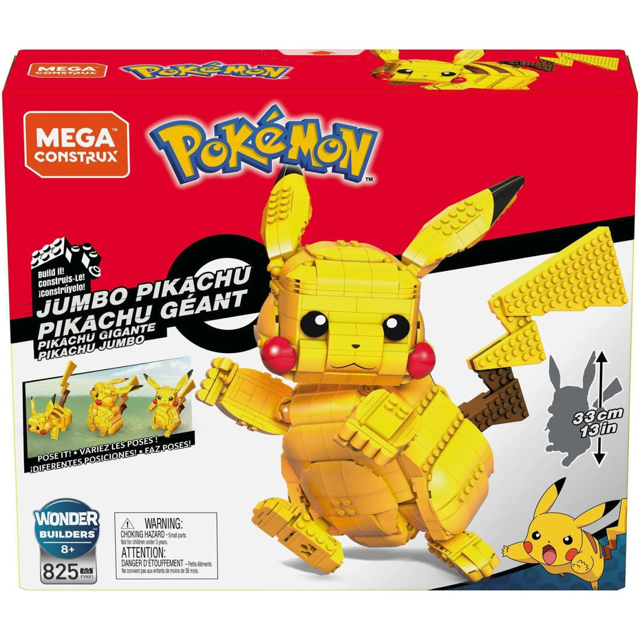 Mega Construx Pokemon Jumbo Pikachu Merchandise