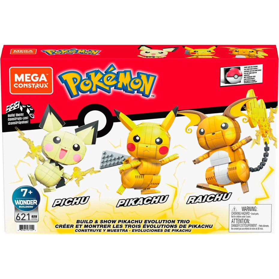 Mega Construx Pokemon Trio Merchandise