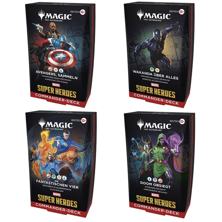 Magic Marvel Super Heroes Commander Deck DE