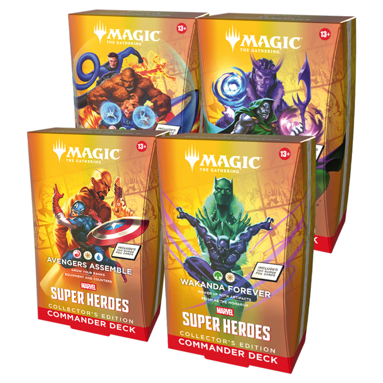 Magic Marvel Super Heroes Commander Deck Collector's Edition EN