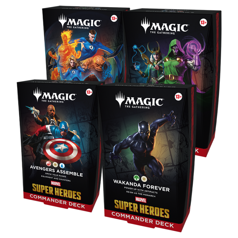 Magic Marvel Super Heroes Commander Deck EN