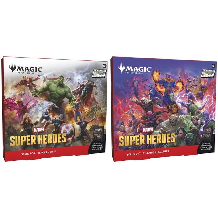 Magic Marvel Super Heroes Scene Box EN