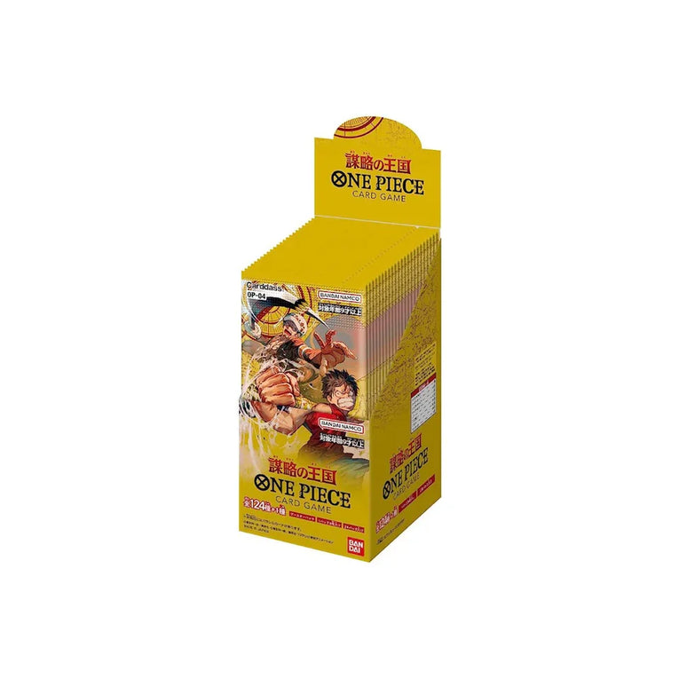 One Piece Kingdoms of Intrigue Display JP Sammelkartenspiel