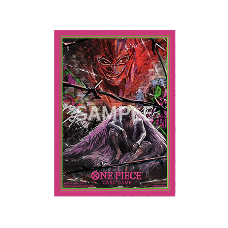 One Piece Official Sleeves Vol.4 Don Quichotte de Flamingo