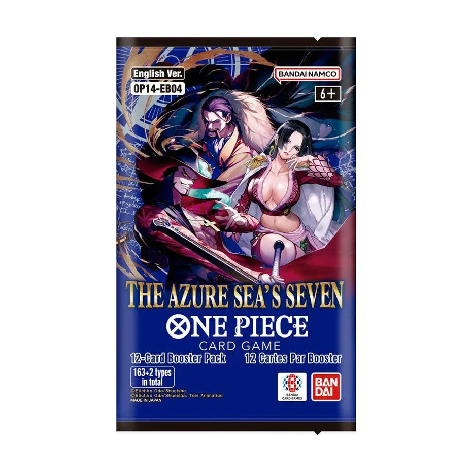 One Piece The Azure Sea´s Seven OP14-EB04 Booster - EN