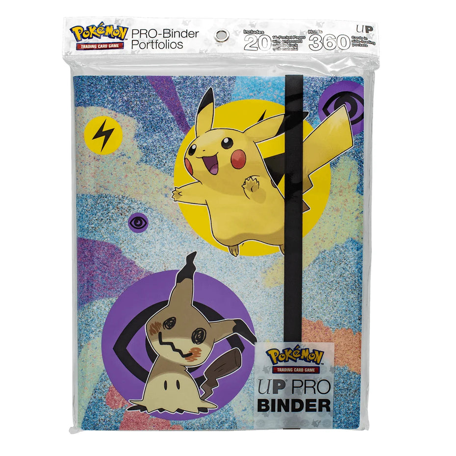 Pikachu & Mimikyu Pro Binder 9-Pocket TCG Zubehör