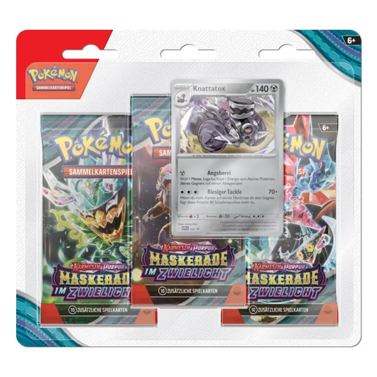 Pokémon - Karmesin & Purpur - Maskerade im Zwielicht - 3er