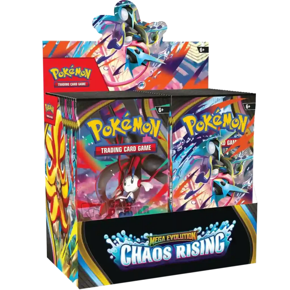Pokémon Mega Evolution Chaos Rising Display EN