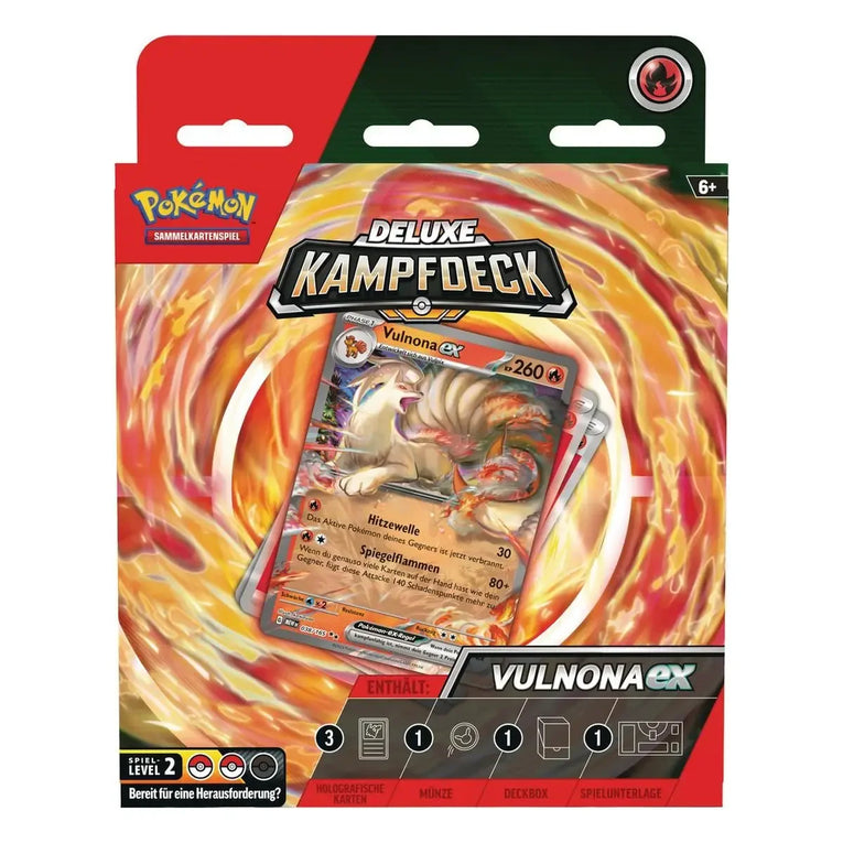 Pokémon - Deluxe Kampfdeck - März 2024 - DE Vulnona ex