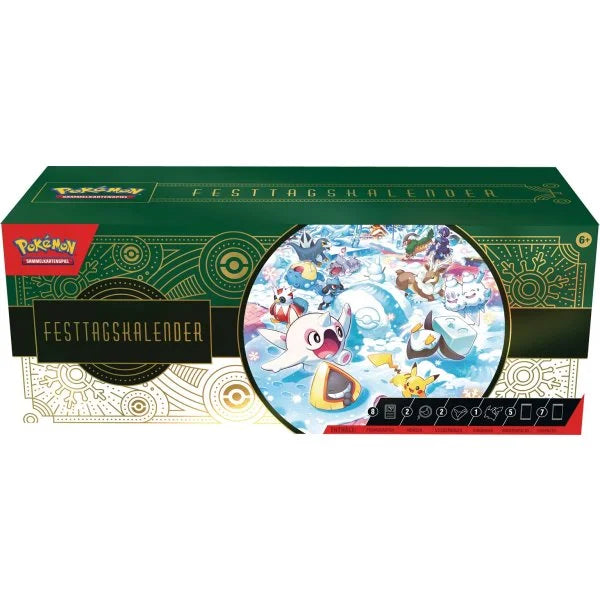 Pokémon - Festtagskalender 2024 - DE TCG Zubehör