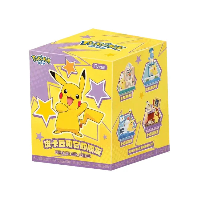 POKÉMON - Funsim- Pikachu and friends - Blind Box Figuren