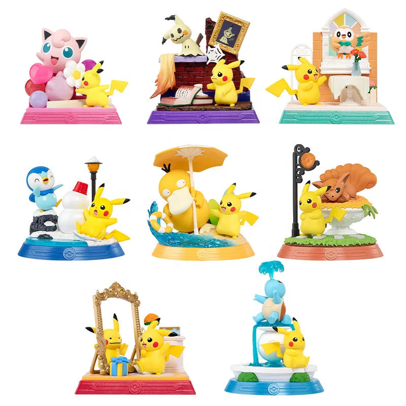 POKÉMON - Funsim- Pikachu and friends - Blind Box Figuren