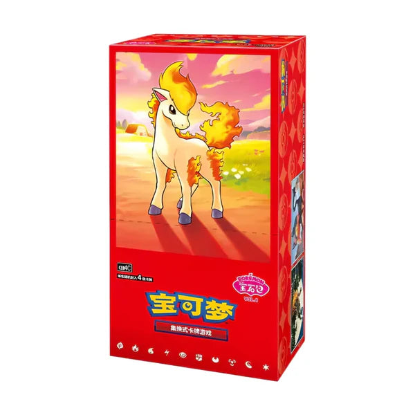Pokémon CBB4C Gem Pack Vol. 4 Display Simplified Chinese