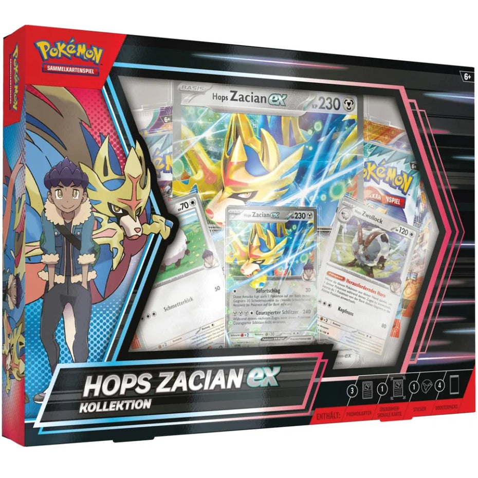 Pokémon - Hops Zacian - ex - Kollektion - DE