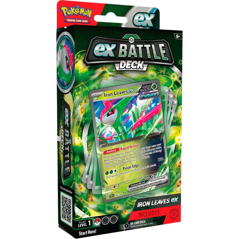 Pokémon Kampfdeck Kapu Riki ex & Eisenblatt ex DE