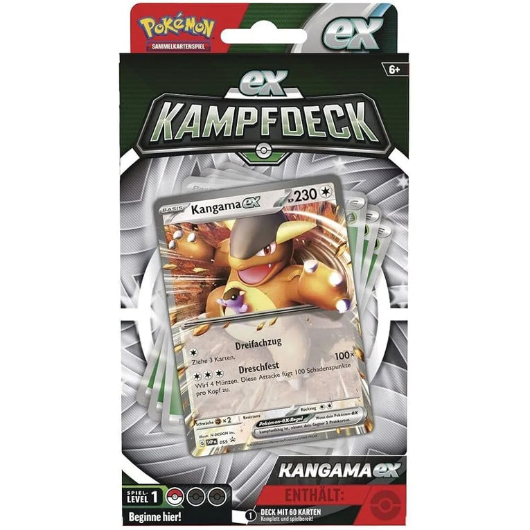 Pokémon - Kampfdeck - Quajutsu ex/Kangama ex - DE Kangama