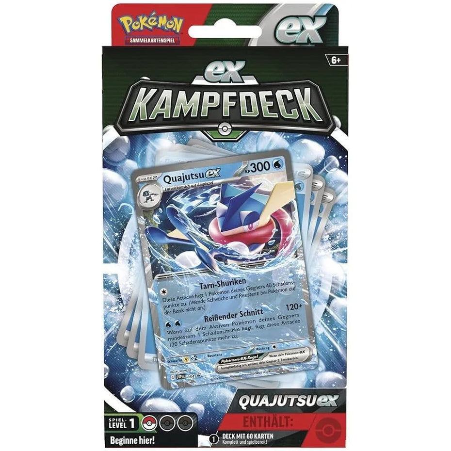 Pokémon - Kampfdeck - Quajutsu ex/Kangama ex - DE Quajutsu