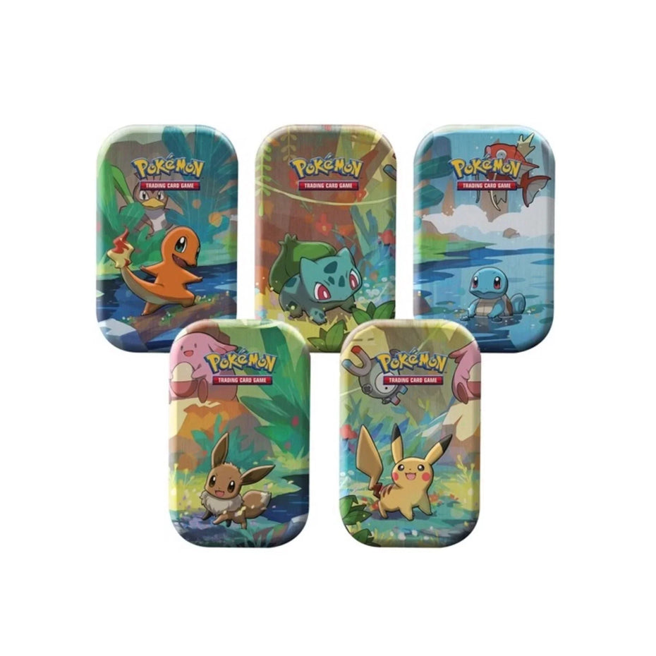 Pokémon - Kanto Friends - Mini-Tin - EN Sammelkartenspiel