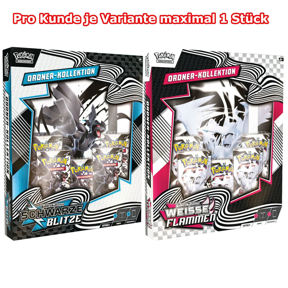 Pokémon - Karmesin & Purpur - 10.5 - ’Schwarze Blitze’ &