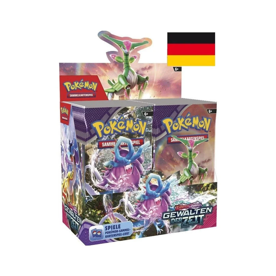 Pokémon - Karmesin & Purpur - Gewalten der Zeit - Display