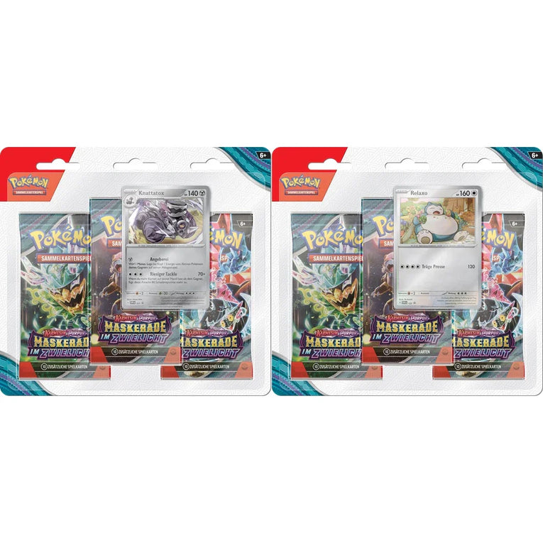Pokémon - Karmesin & Purpur - Maskerade im Zwielicht - 3er