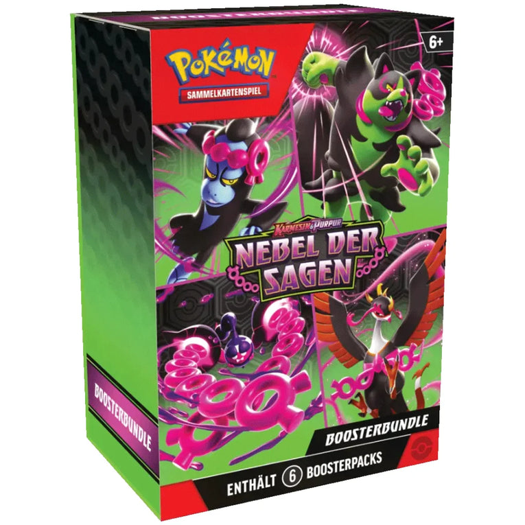 Pokémon Karmesin & Purpur Nebel der Sagen Booster Bundle DE