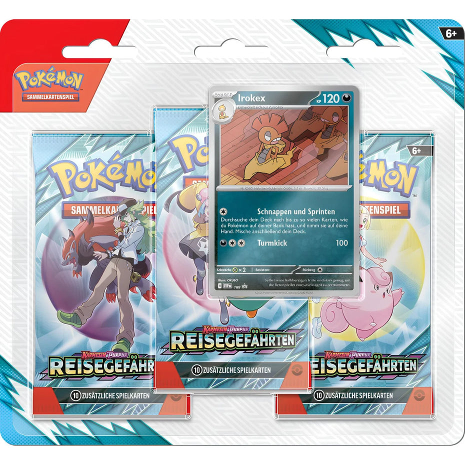Pokémon - Karmesin & Purpur - Reisegefährten - 3-Pack