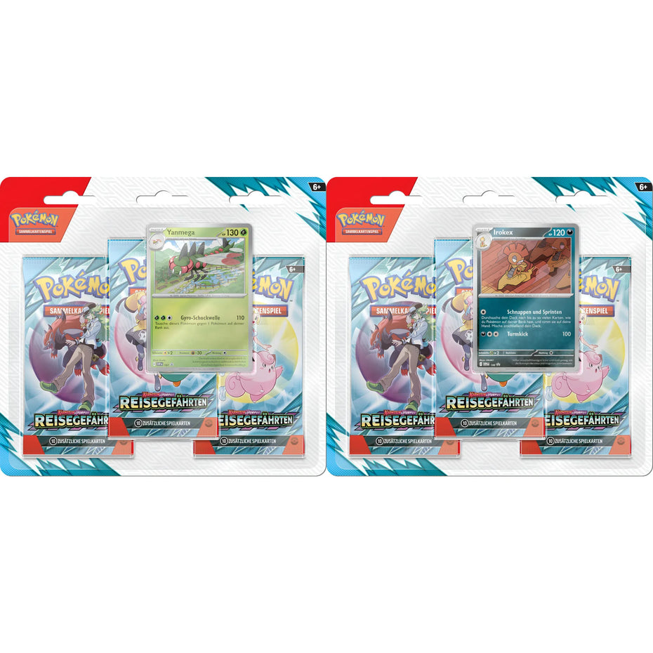 Pokémon - Karmesin & Purpur - Reisegefährten - 3-Pack