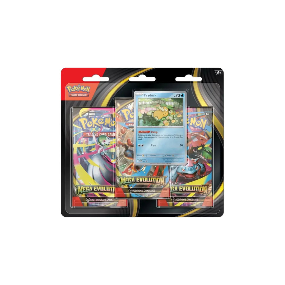 Pokémon - ME01 - Mega Evolution - 3-Pack-Blister - EN