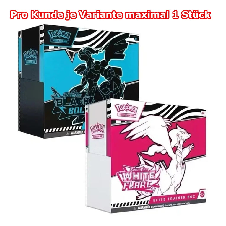 Pokémon Scarlet & Violet 10.5 ’Black Bolt’ & ’White Flare’