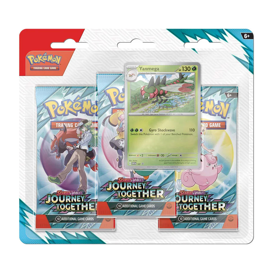Pokémon - Scarlet & Violet - Journey Together - 3 -Pack