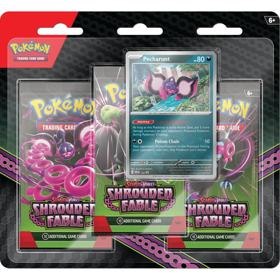 Pokémon - Scarlet & Violet - Shrouded Fable - 3-Pack