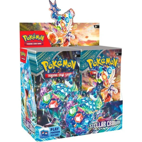 Pokémon - Scarlet & Violet - Stellar Crown - Display - EN