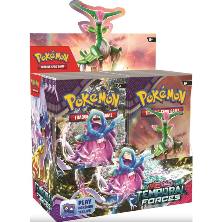 Pokémon - Scarlet & Violet - Temporal Forces - Display - EN