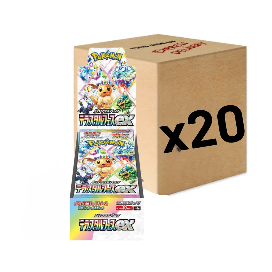 Pokémon - Scarlet & Violet - Terastal Festival - Case - JP