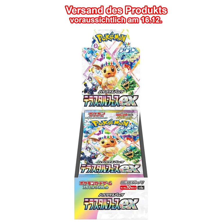 Pokémon - Scarlet & Violet - Terastal Festival - Display