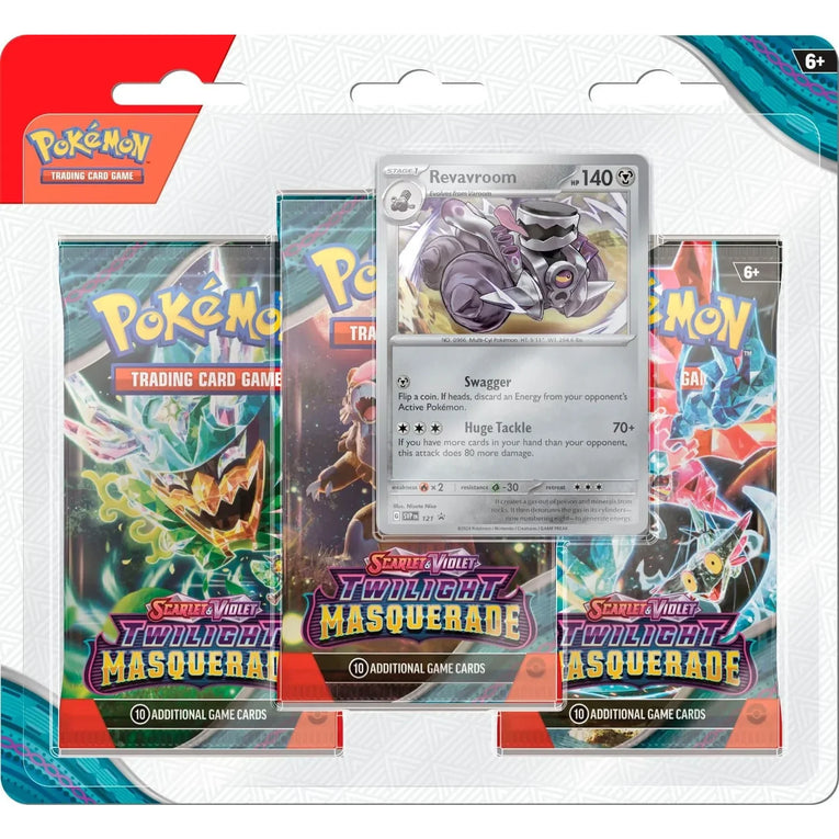 Pokémon - Scarlet & Violet - Twilight Masquerade - 3er