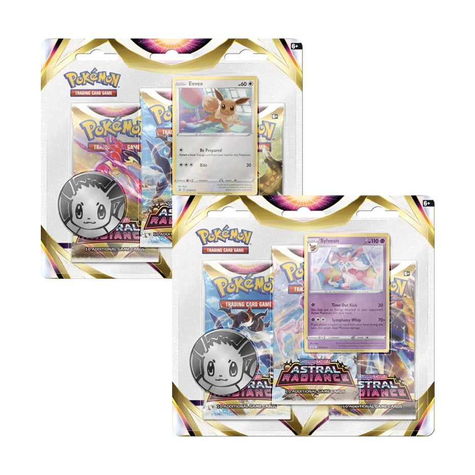 Pokémon - Sword & Shield - Astral Radiance - 3-Pack Blister
