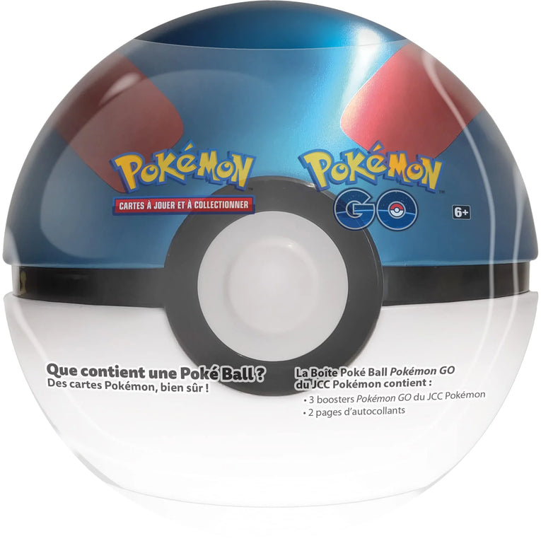 Pokémon - Tin-Box - Pokéball - A22 - EN Superball - Blau