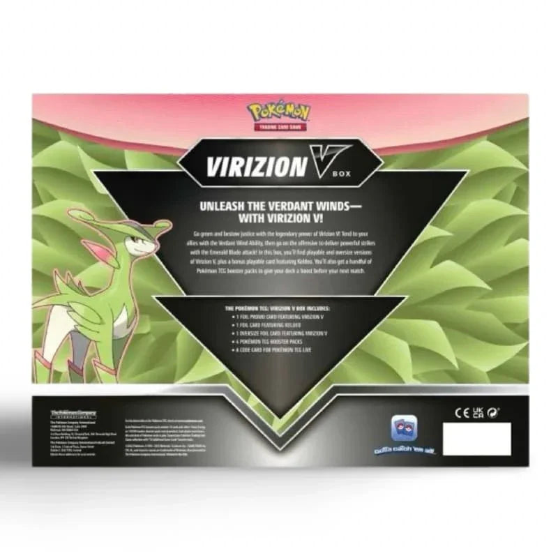 Pokémon - Virizion V Box - EN Sammelkartenspiel
