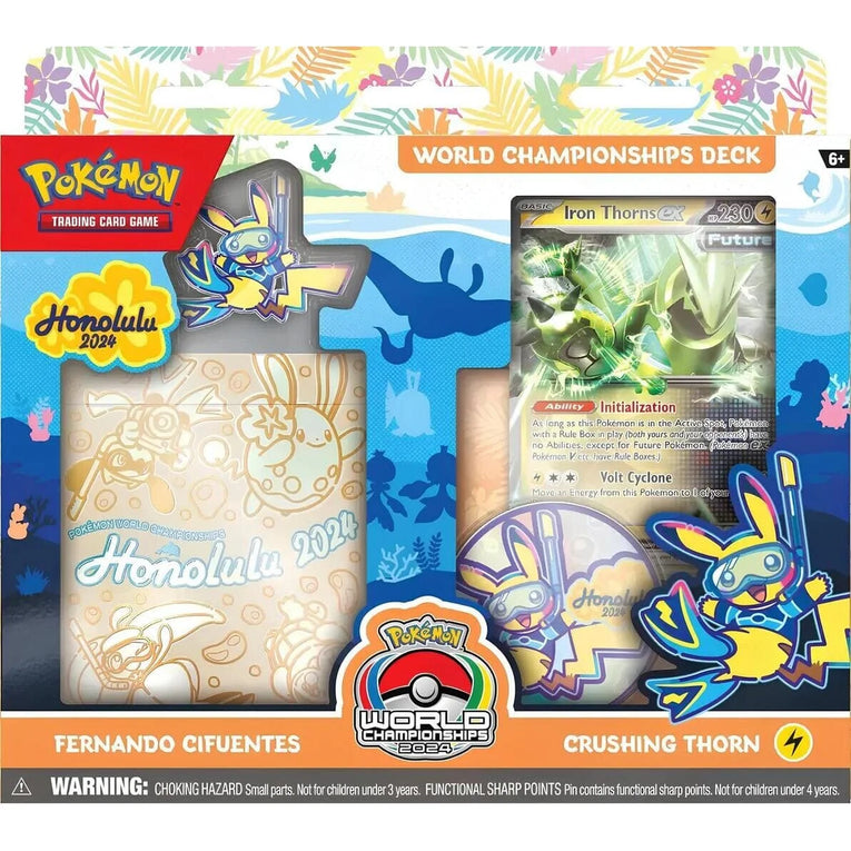 Pokémon Weltmeisterschaftsdeck 2024 DE Crushing Thorn