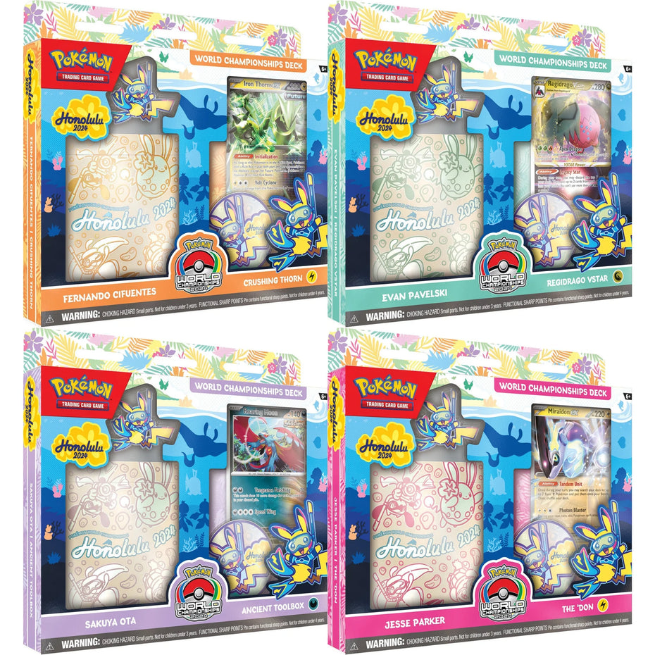 Pokémon Weltmeisterschaftsdeck 2024 DE Sammelkartenspiel