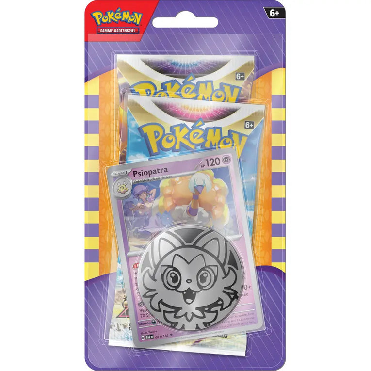 Pokémon Generic 2 Pack Blister Psiopatra DE