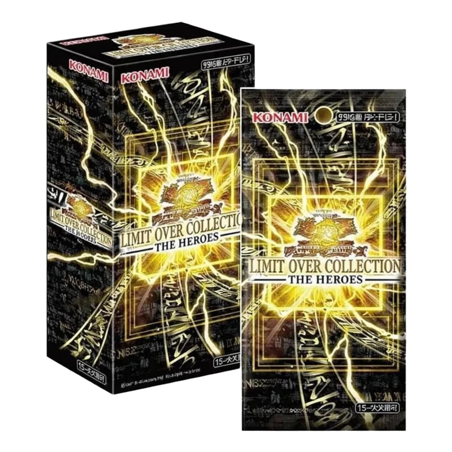 Yu-Gi-oh! Limit Over Collection The Heroes Display JP