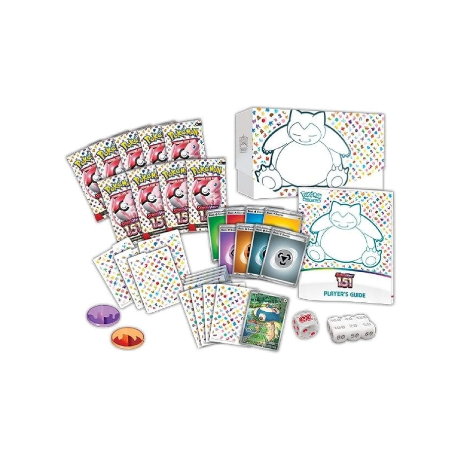 Scarlet & Violet: 151 Elite Trainer Box - Englisch