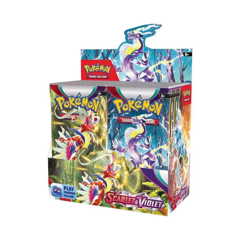 Scarlet & Violet Display - EN Sammelkartenspiel